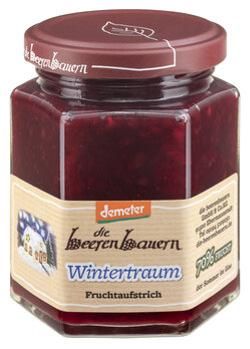 Produktfoto zu Die Beerenbauern Wintertraum Fruchtaufstrich 200g