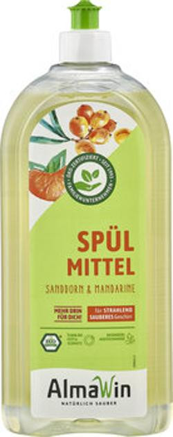 Produktfoto zu Almawin Spülmittel Sanddorn-Mandarine 1l