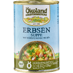 Produktfoto zu Ökoland Erbsentopf 400g