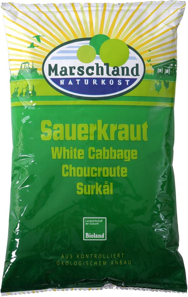 Produktfoto zu Marschland Sauerkraut 520g