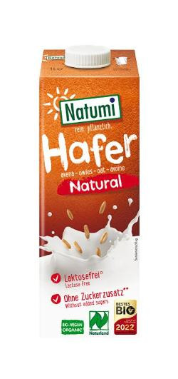 Produktfoto zu Natumi Haferdrink Natur 1L