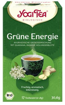 Produktfoto zu Yogi Tea Grüne Energie Tee