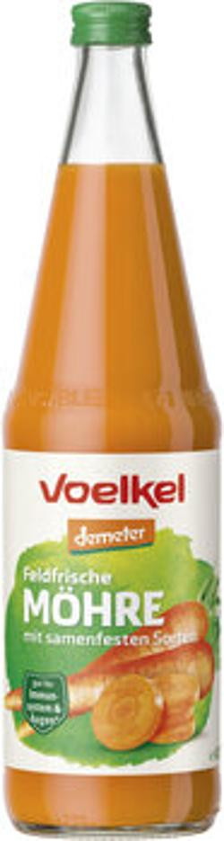 Produktfoto zu Voelkel Möhrensaft feldfrisch 0,7L