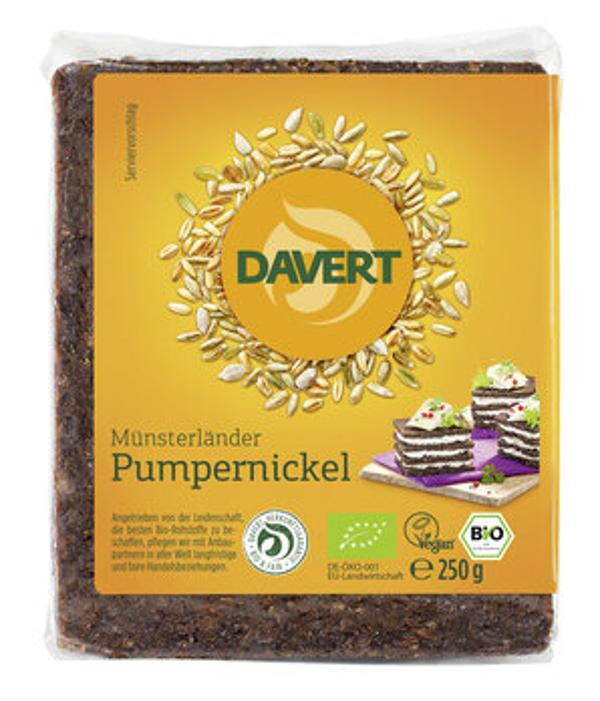 Produktfoto zu Davert Pumpernickel 250g