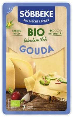 Produktfoto zu Söbbeke Gouda jung in Scheiben 125g