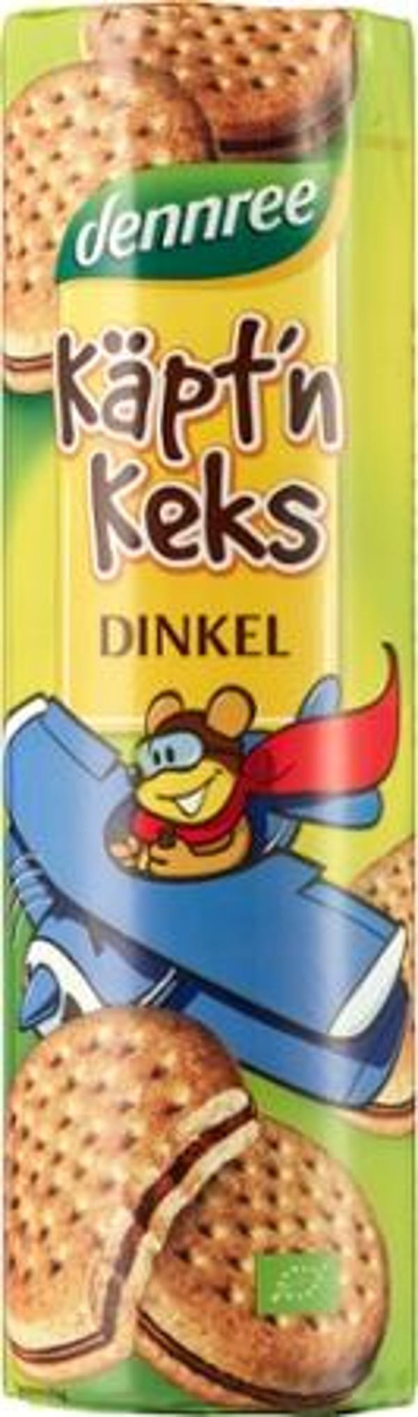 Produktfoto zu dennree Käpt´n Keks Dinkel 330g