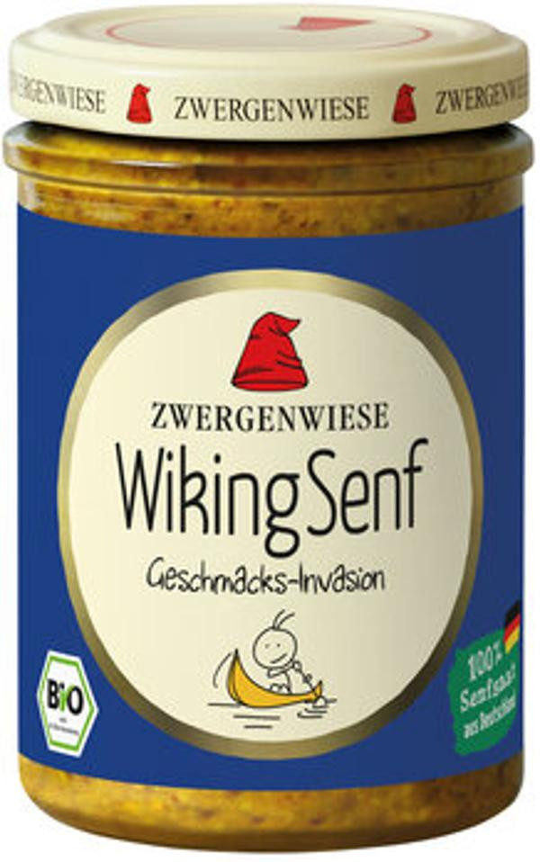 Produktfoto zu Zwergenwiese Wiking Senf 160ml