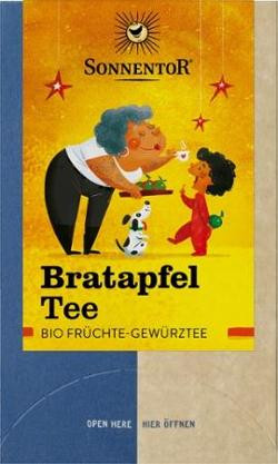 Produktfoto zu Sonnentor Bratapfel Tee 18*2,5g