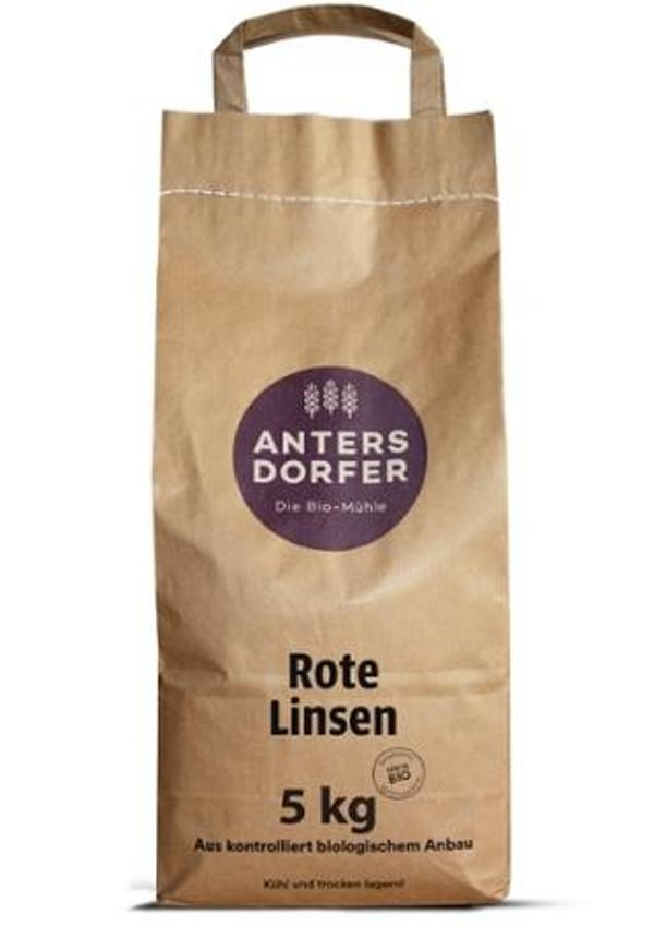 Produktfoto zu Antersdorfer Mühle Rote Linsen 5kg