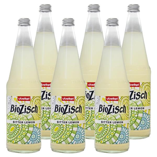 Produktfoto zu Kiste Voelkel Bio Zisch Bitter Lemon 6x0,7L