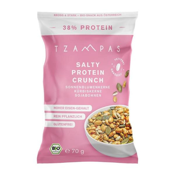 Produktfoto zu Tzampas Salty Protein Crunch Meersalz 70g