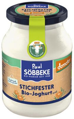 Produktfoto zu Söbbeke Joghurt stichfest 3,7% 500g