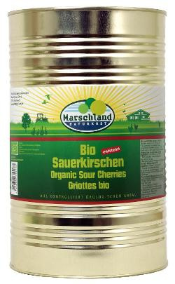 Produktfoto zu Marschland Dose Sauerkirschen 4,25l