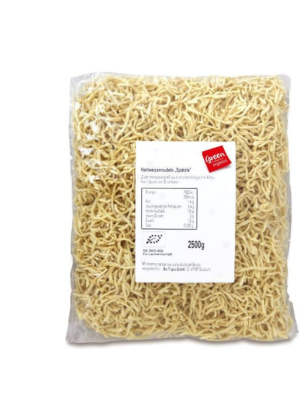 Produktfoto zu green Spätzle 2,5kg