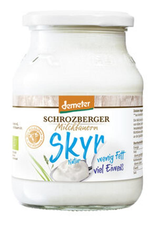 Produktfoto zu Schrozberger Skyr Natur im Glas 500g