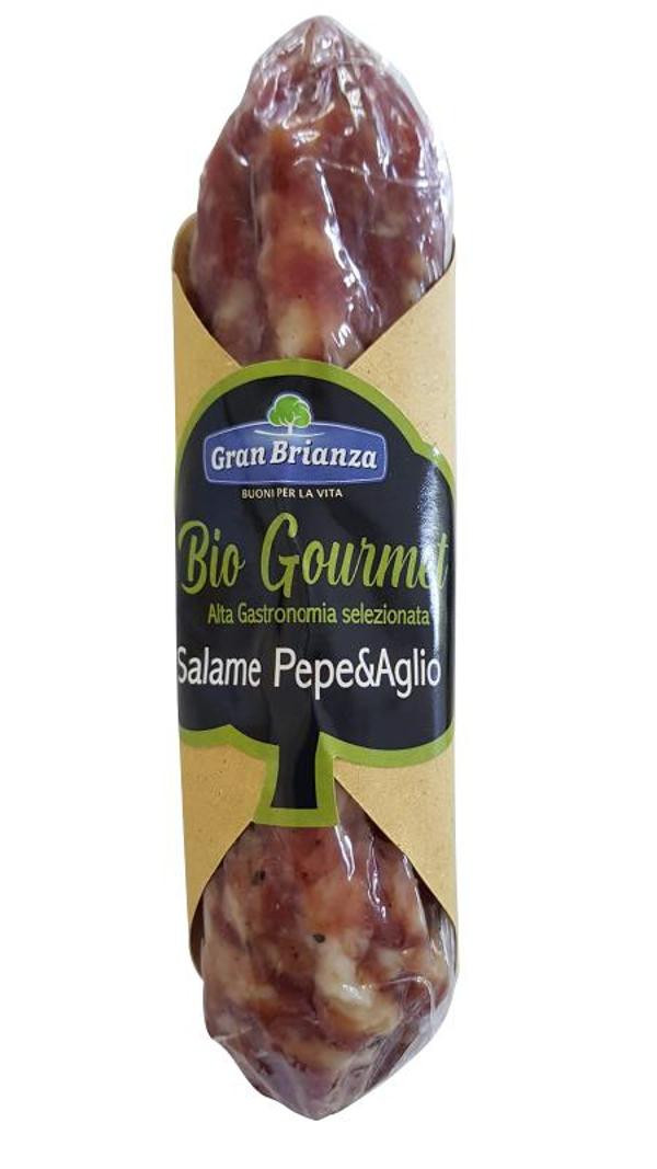 Produktfoto zu Brianza Salami Pepe & Aglio 150g