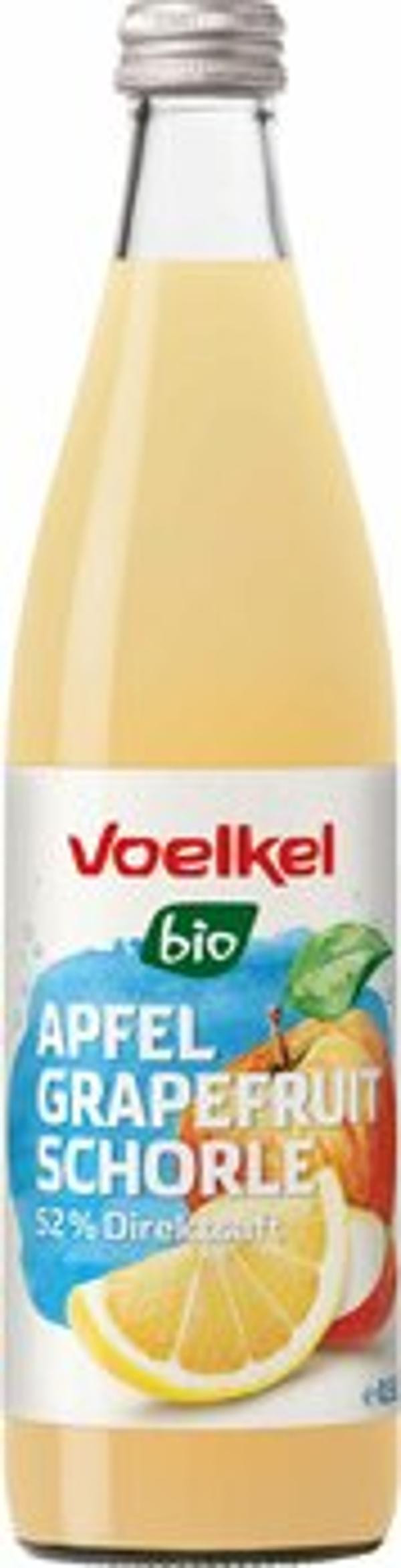 Produktfoto zu Voelkel Apfel-Grapefruit-Schorle 0,5L