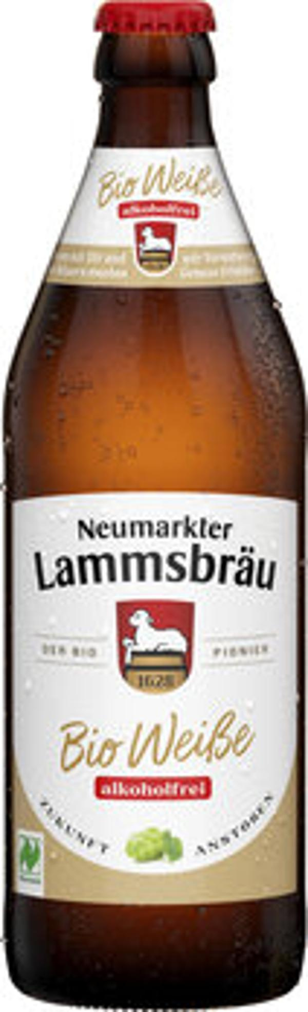 Produktfoto zu Lammsbräu Weiße alkoholfei 0,5L