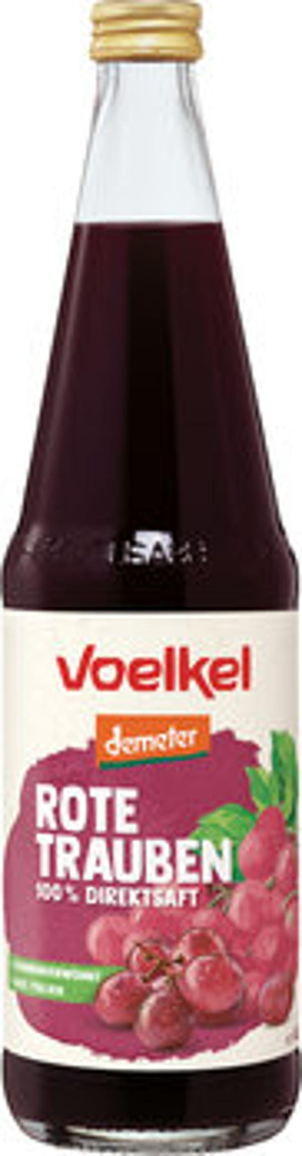 Produktfoto zu Voelkel Traubensaft rot 0,7L