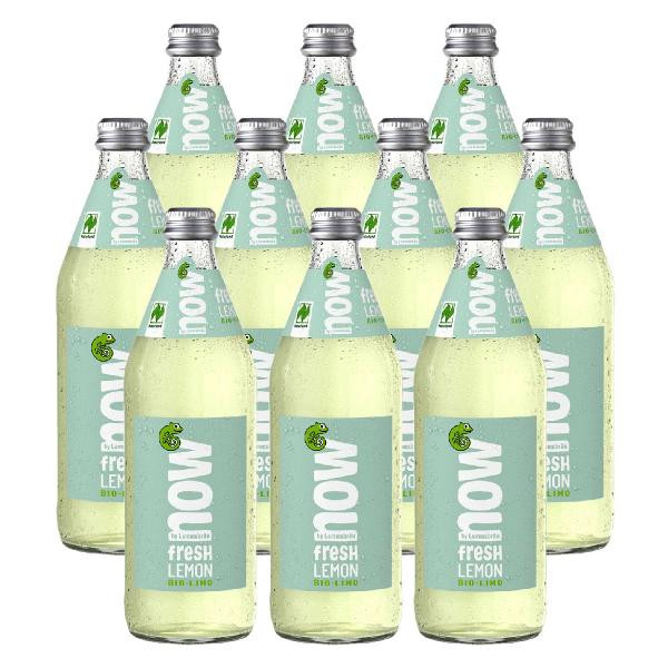 Produktfoto zu Kiste Now Fresh Lemon 10x0,5L