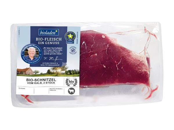 Produktfoto zu Bioladen* Kalbsschnitzel 2 Stück ca. 400g