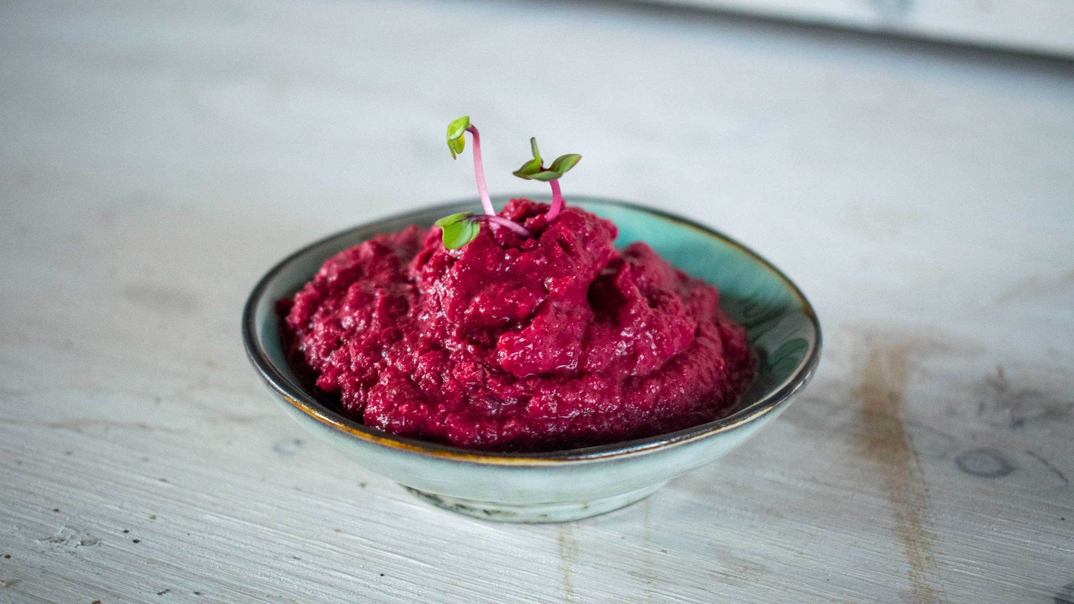 Rezeptbild für Rote Bete Dip (vegan)