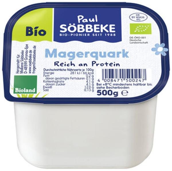 Produktfoto zu Söbbeke Quark 0,2% 500g