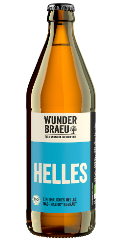 Produktfoto zu Wunderbräu Helles 0,5L