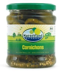 Produktfoto zu Marschland Cornichons 330g