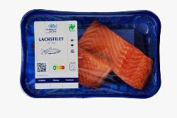 Produktfoto zu Irisches Lachsfilet mit Haut, natur 250g