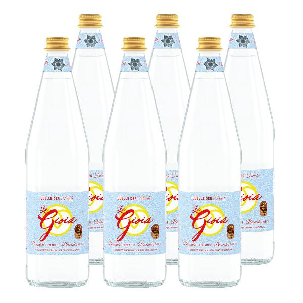 Produktfoto zu Kiste La Gioia Mineralwasser still 6x1L