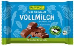 Produktfoto zu Rapunzel Vollmilch Schokolade 100g