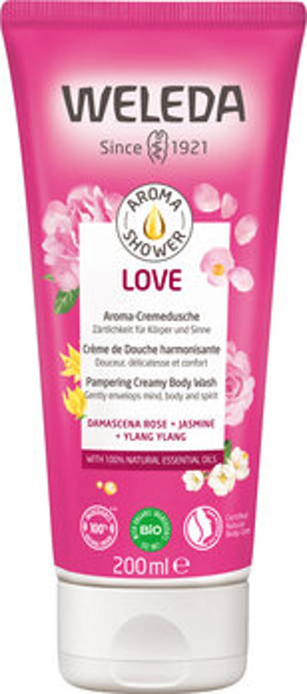 Produktfoto zu Weleda Aroma Cremedusche Love 200ml