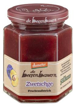 Produktfoto zu Die Beerenbauern Zwetschge Fruchtaufstrich 200g