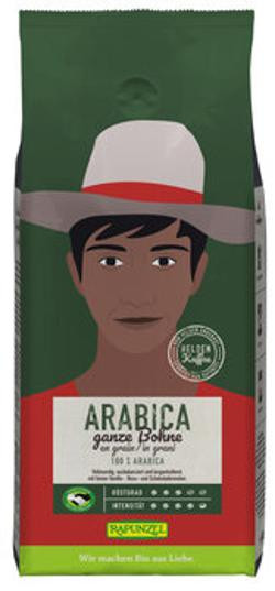 Produktfoto zu Rapunzel Heldenkaffee Arabica ganze Bohnen 1kg