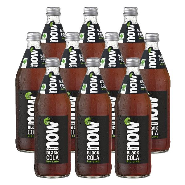 Produktfoto zu Kiste Now Black Cola 10x0,5L