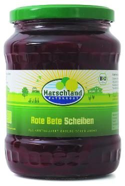 Produktfoto zu Marschland Rote Bete im Glas 670ml