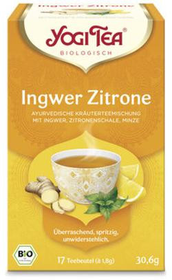 Produktfoto zu Yogi Tea Ingwer Zitrone