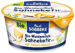 Produktfoto zu Söbbeke Sahne Kefir Mango-Vanille 3,8% 150g