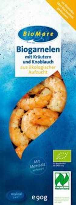 Produktfoto zu Bio Mare Garnelen mit Kräutern und Knoblauch 90g