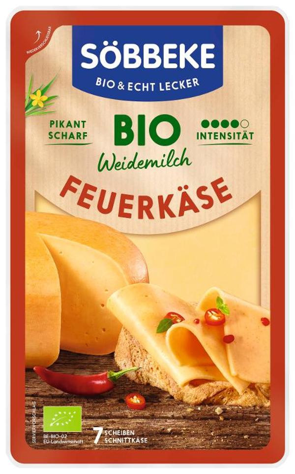 Produktfoto zu Söbbeke Feuerkäse Scheiben 125g