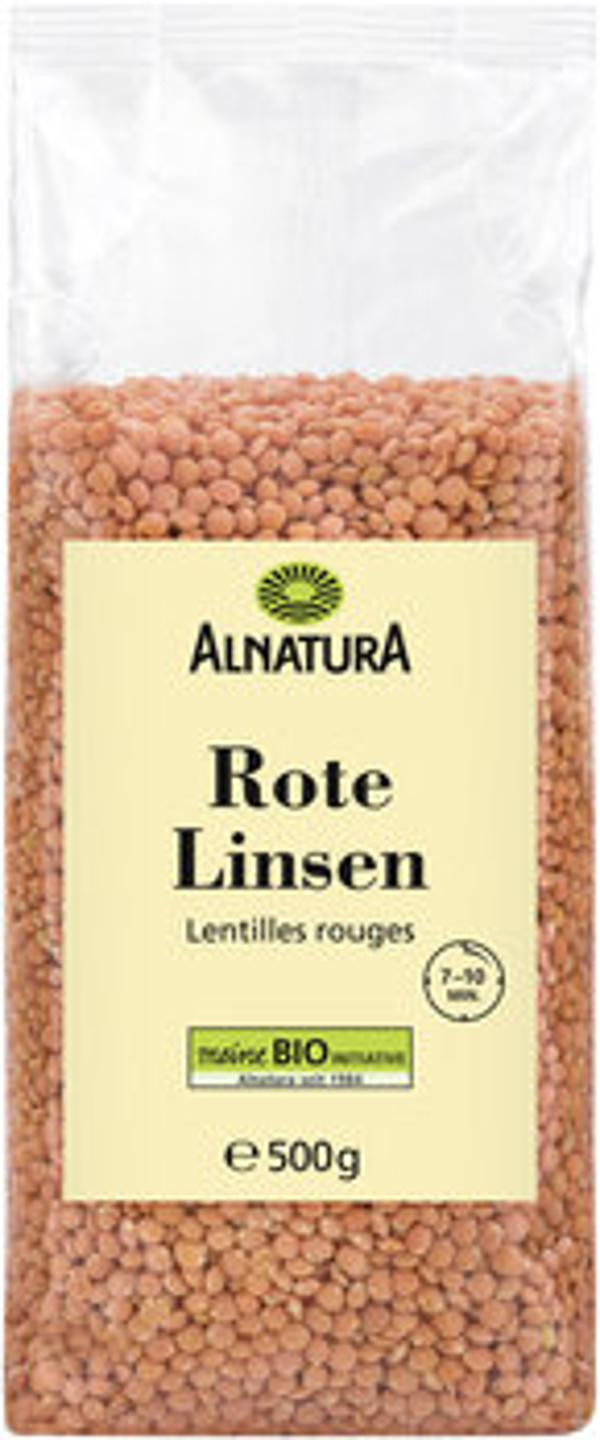 Produktfoto zu Alnatura Rote Linsen 400g