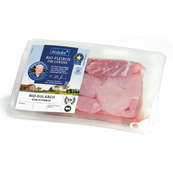 Produktfoto zu Bioladen* Gulasch vom Schwein ca. 400g