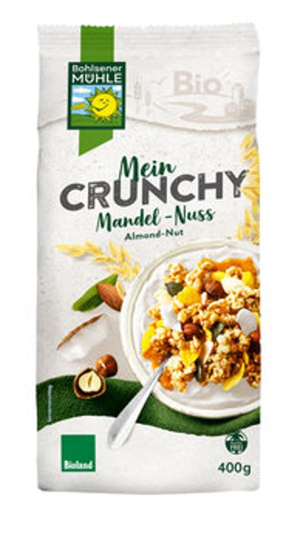 Produktfoto zu Bohlsener Mühle Mein Mandel Nuss Crunchy 425g