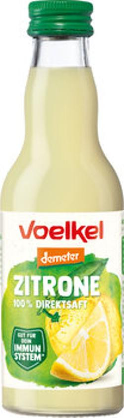 Produktfoto zu Voelkel Zitronensaft 0,2L