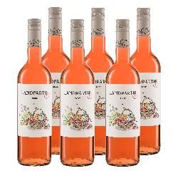 Produktfoto zu Kiste Landpartie Rosé 6x0,75L