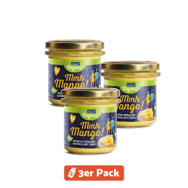 Produktfoto zu 3er Pack Bioladen* Brotaufstrich Mmh Mango VEGANI