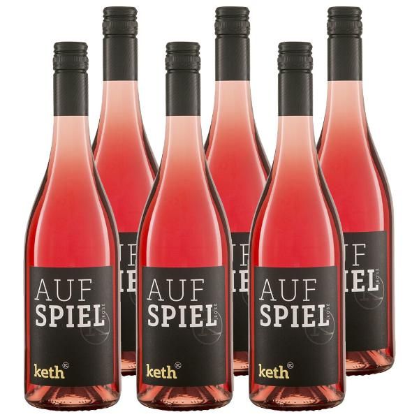 Produktfoto zu Kiste Keth Cuvée Aufspiel Rosé 6x0,75L