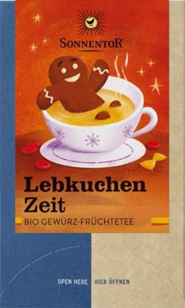 Produktfoto zu Sonnentor Lebkuchen Zeit Tee TB