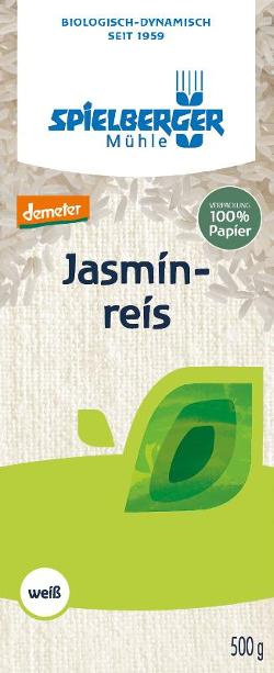 Produktfoto zu Spielberger Mühle Jasminreis weiß 500g